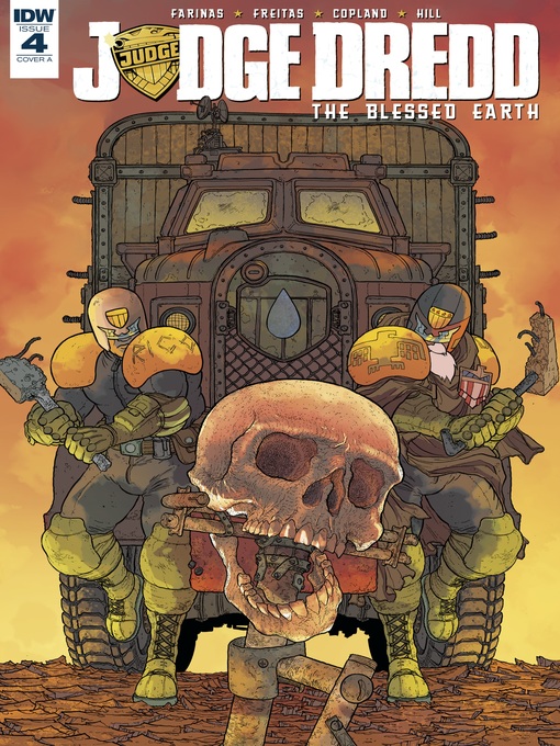 Cover image for Judge Dredd: The Blessed Earth (2017), Issue 4